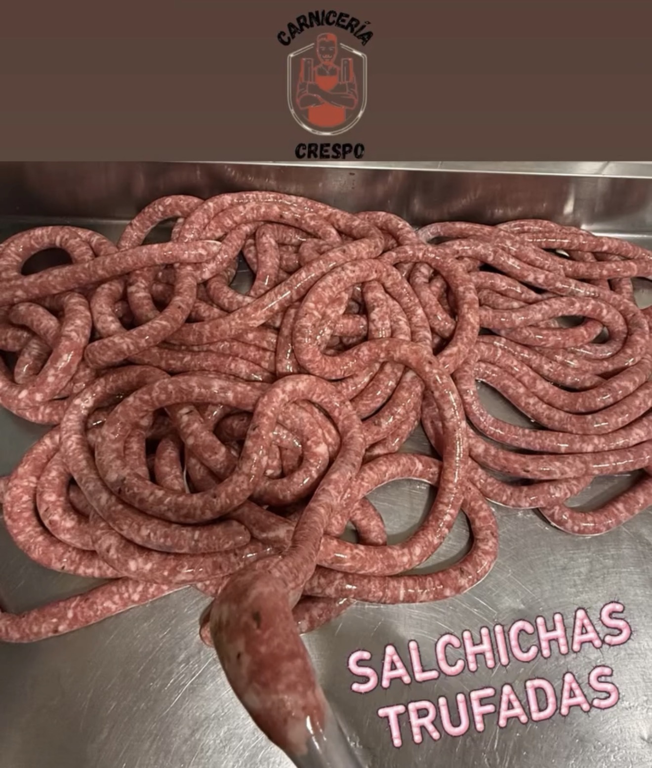 Salchichas trufadas